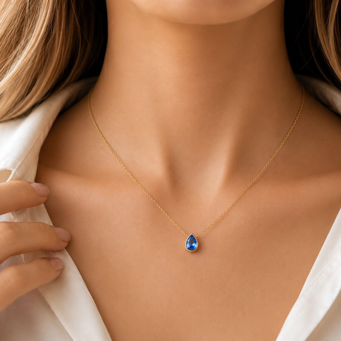 Collana Energy - Argento 925 Placcato Oro 18K
