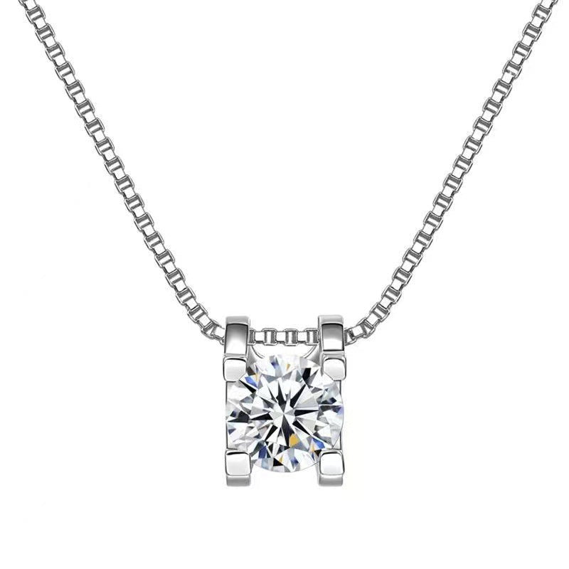 Collana Iconic – Argento 925 & Moissanite