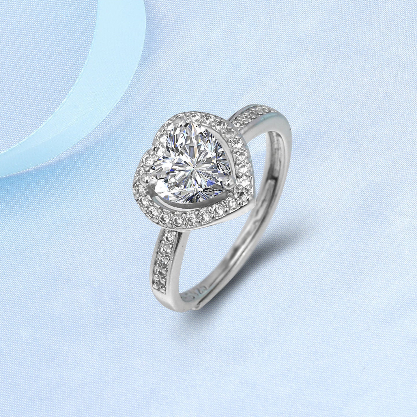 Anello Eternal – Placcato Oro 18K & Moissanite