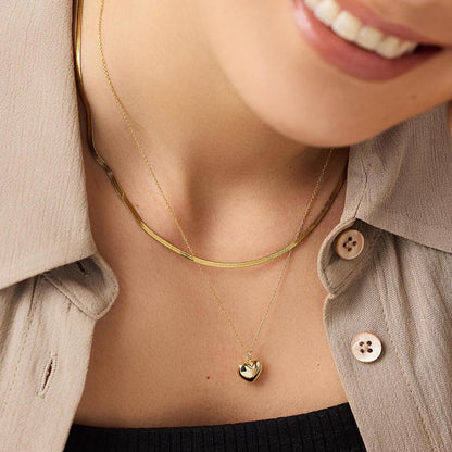 Collana Duo con Cuore