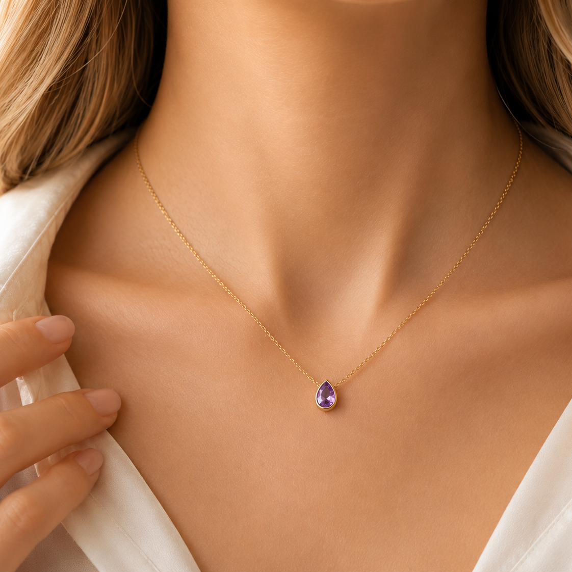 Collana Energy - Argento 925 Placcato Oro 18K