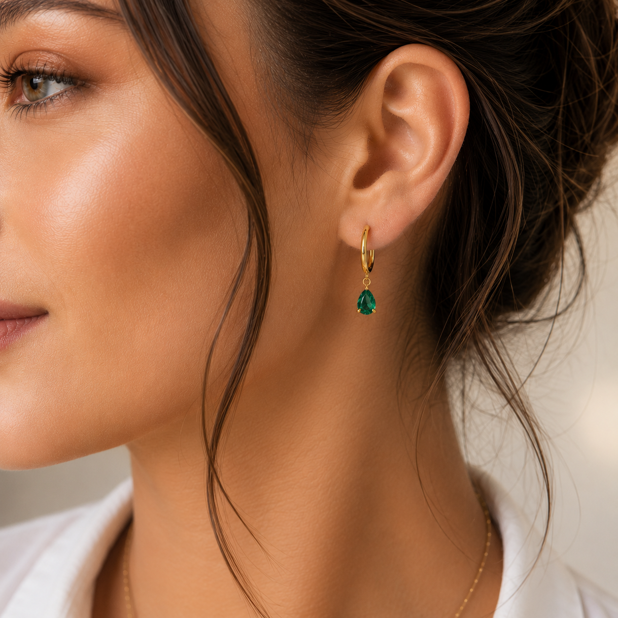 Orecchini Goccia di Luce - Placcato Oro 18K