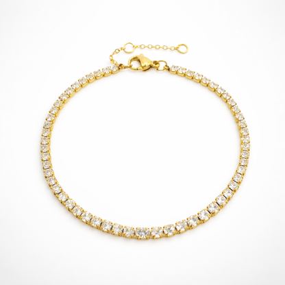 Bracciale Tennis - Placcato Oro 18K