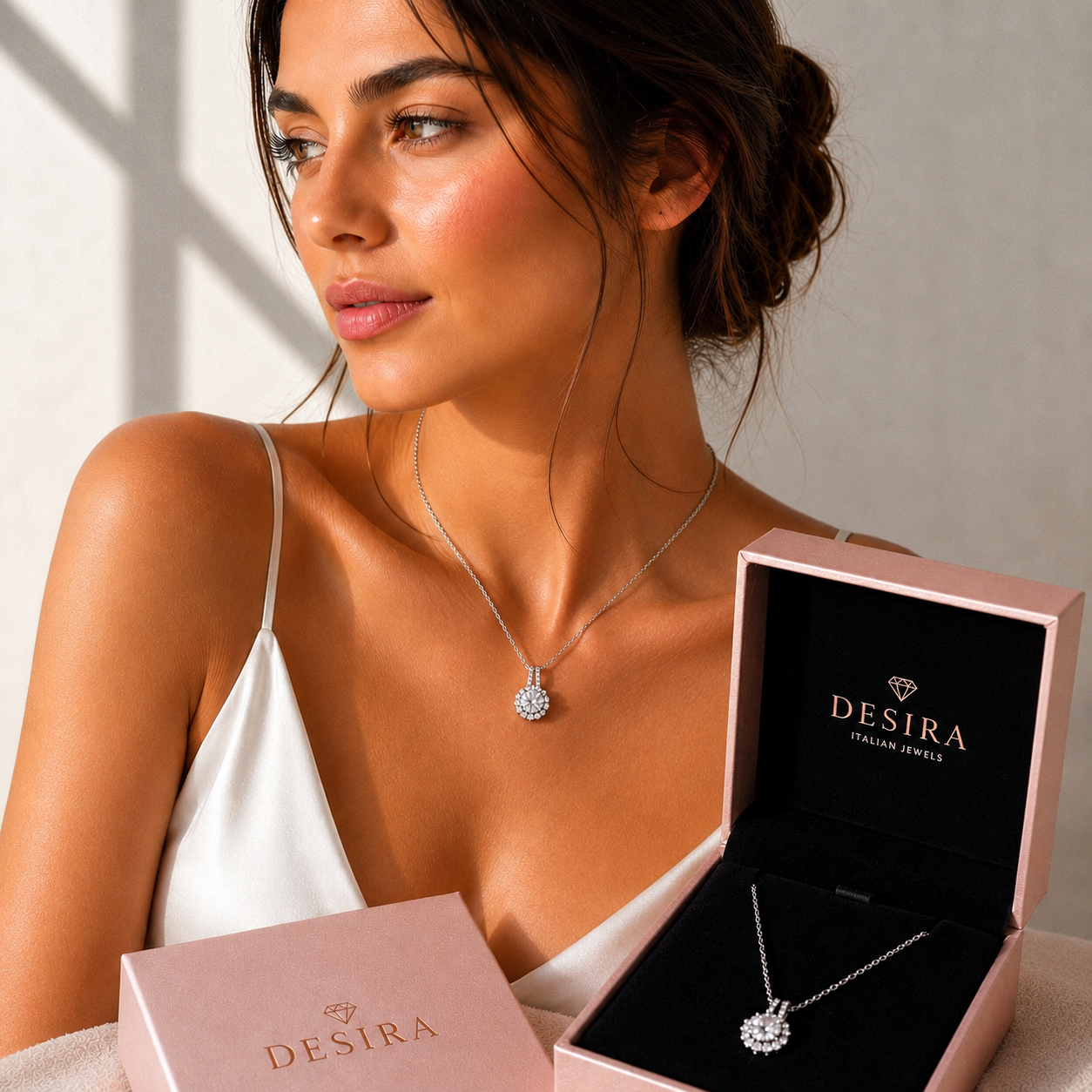 Collana Luce Moissanite