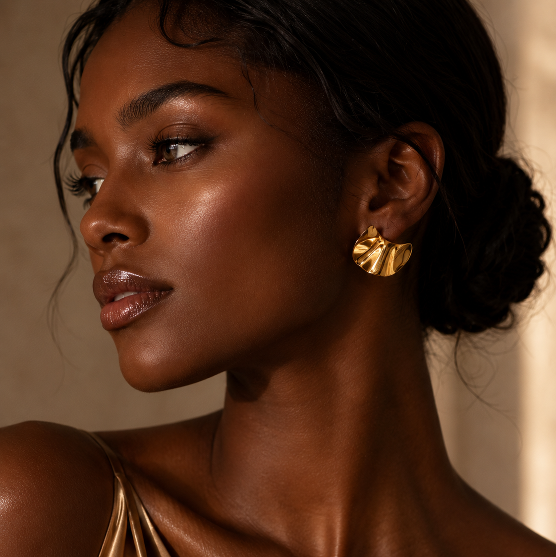 Orecchini Leila - Placcato Oro 18K