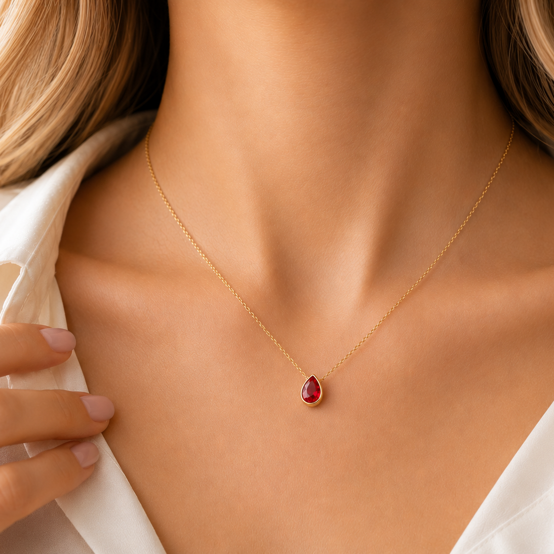 Collana Energy - Argento 925 Placcato Oro 18K