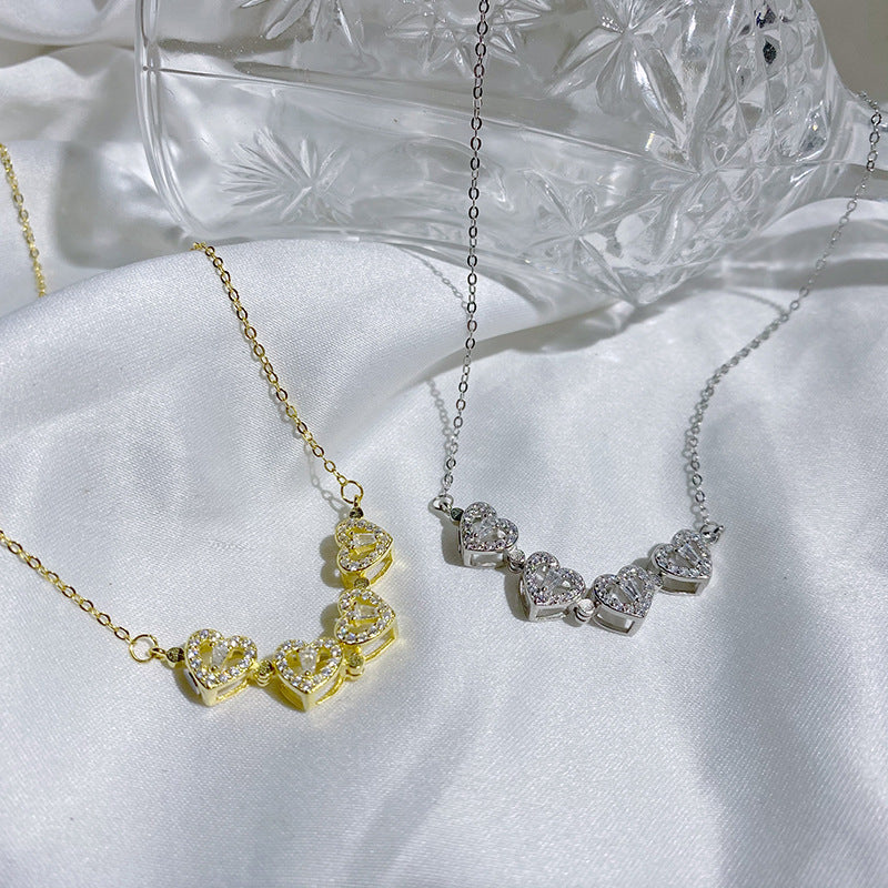 Collana DuaLove™ – 2 Gioielli in 1 | Cuore 💖 o Quadrifoglio 🍀