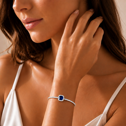 Bracciale Divinity - Argento 925 & Moissanite