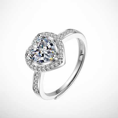 Anello Eternal – Argento 925 & Moissanite