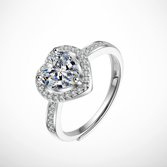 Anello Eternal – Argento 925 & Moissanite