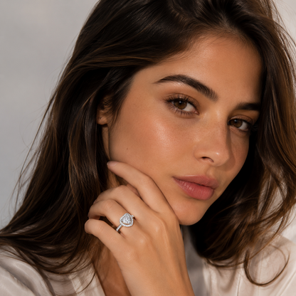 Anello Eternal – Placcato Oro 18K & Moissanite