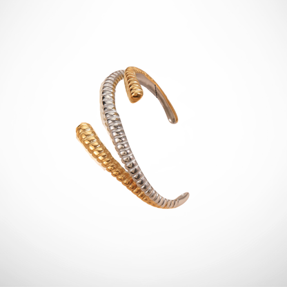 Bracciale Cobra - Placcata Oro 18K