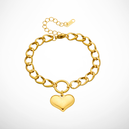 Bracciale a catena Cuore