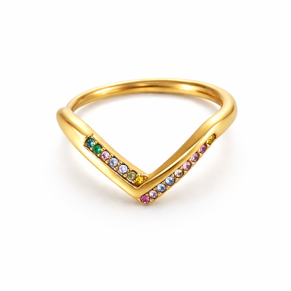 Anello Lumia - Placcato Oro 18K