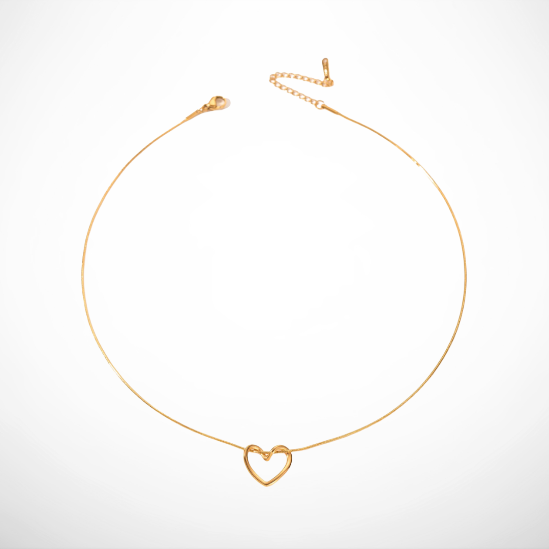 Collana Cuore Intrecciato