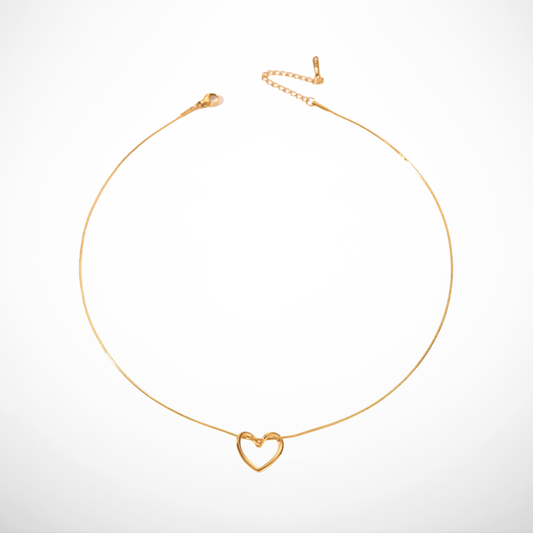 Collana Cuore Intrecciato