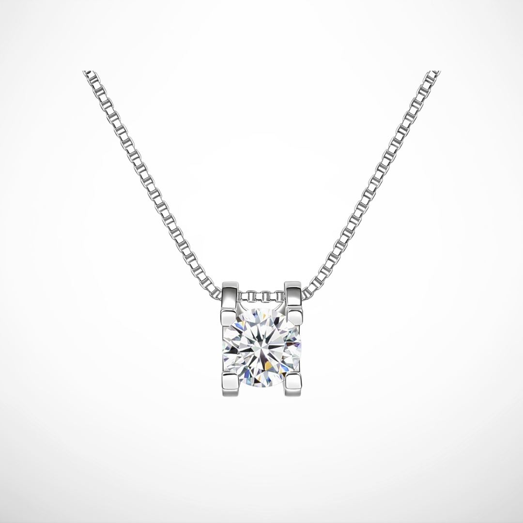 Collana Iconic – Argento 925 & Moissanite