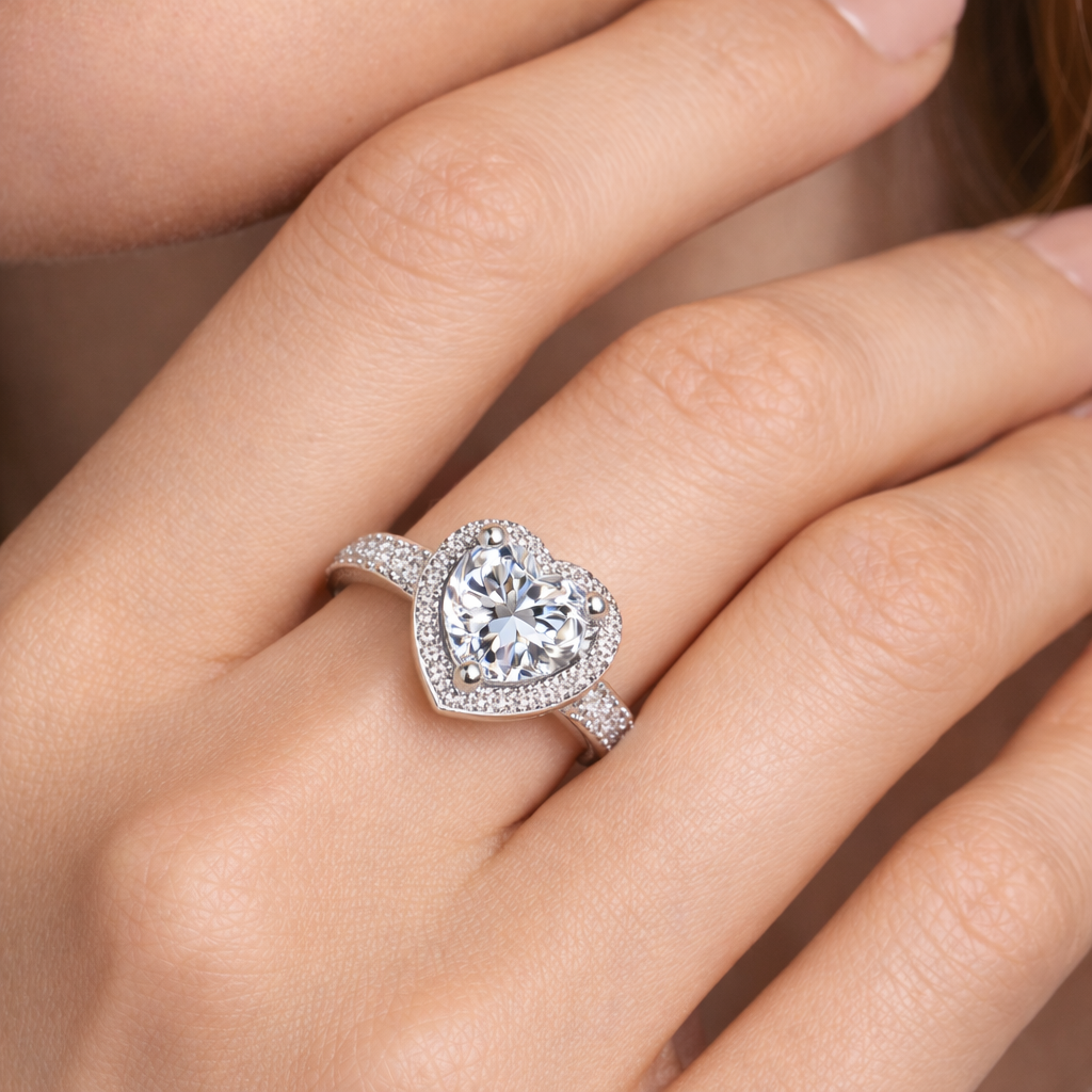 Anello Eternal – Argento 925 & Moissanite