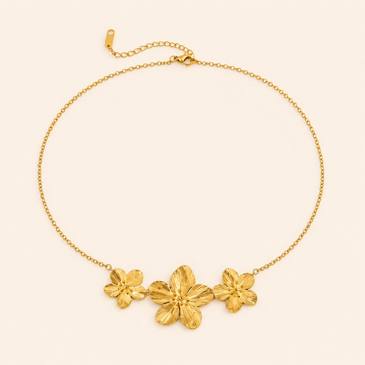 Collana Bloomea - Placcato Oro 18k
