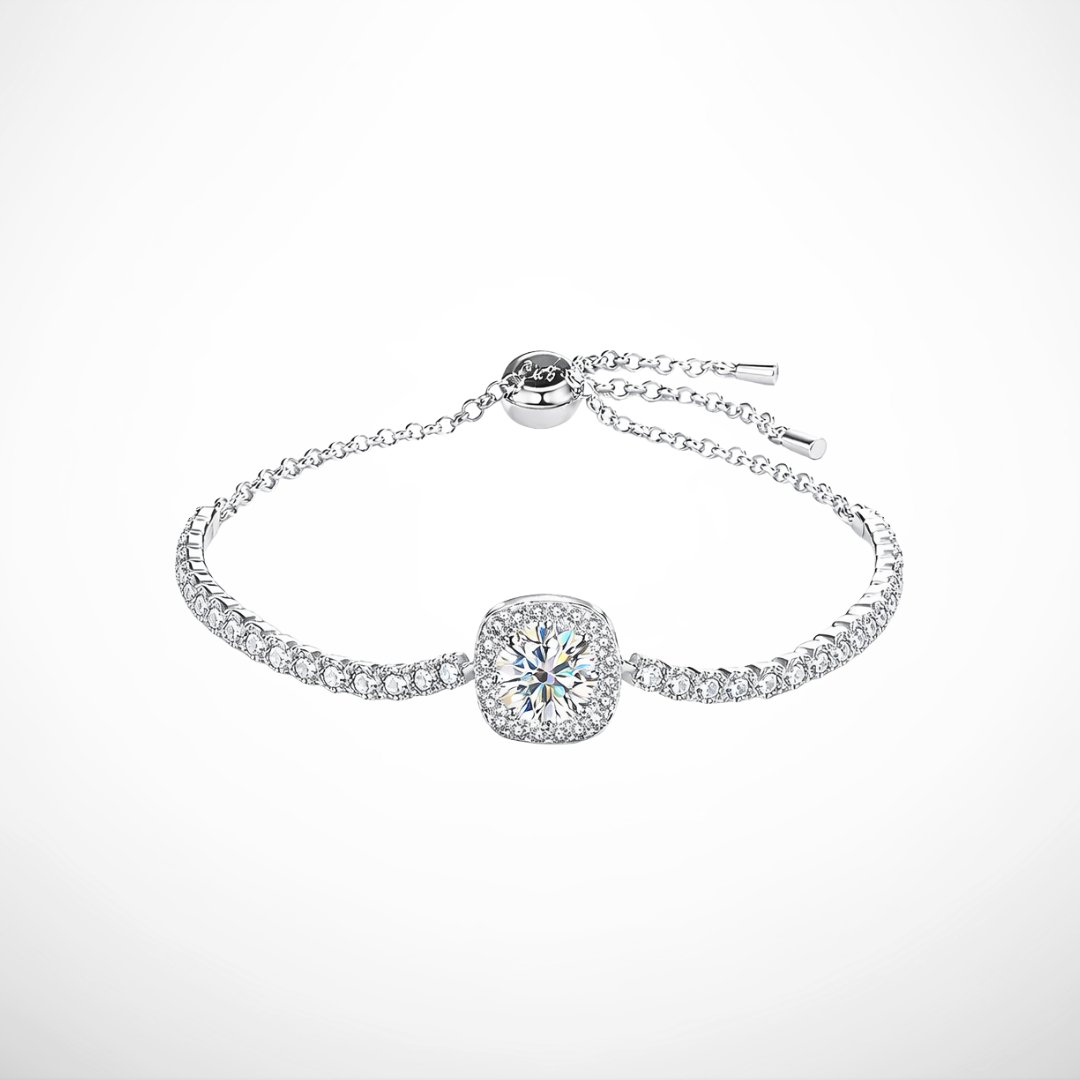 Bracciale Divinity - Argento 925 & Moissanite