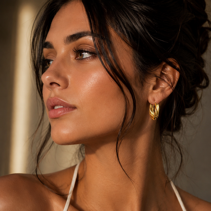 Orecchini Aurea - Placcato Oro 18K