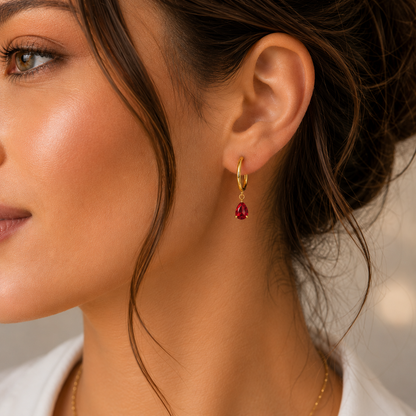 Orecchini Goccia di Luce - Placcato Oro 18K
