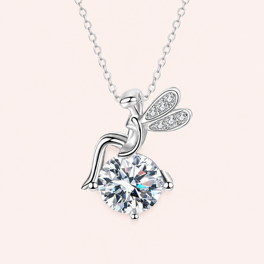 Collana Aurora - Argento 925 & Moissanite 1 Carato