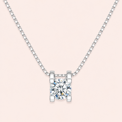 Collana Iconic – Argento 925 & Moissanite