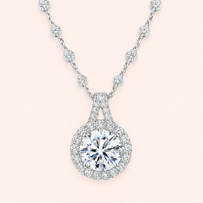 Collana Luce Moissanite