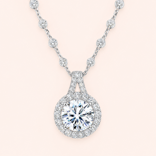 Collana Luce Moissanite