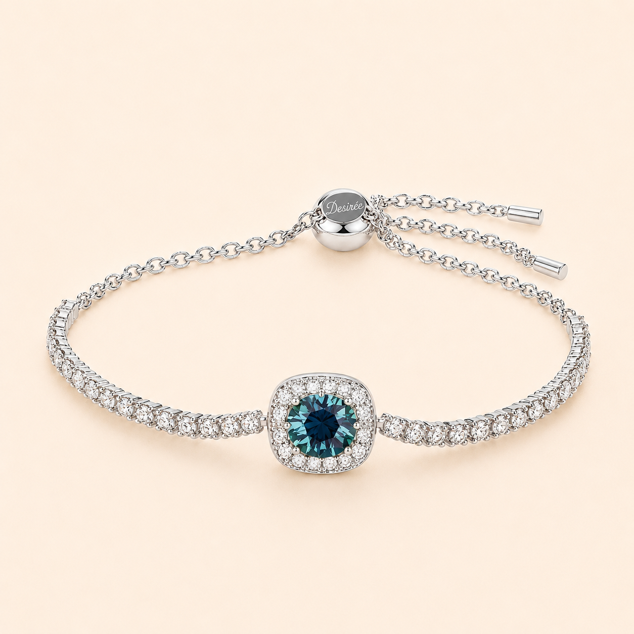 Bracciale Divinity - Argento 925 & Moissanite