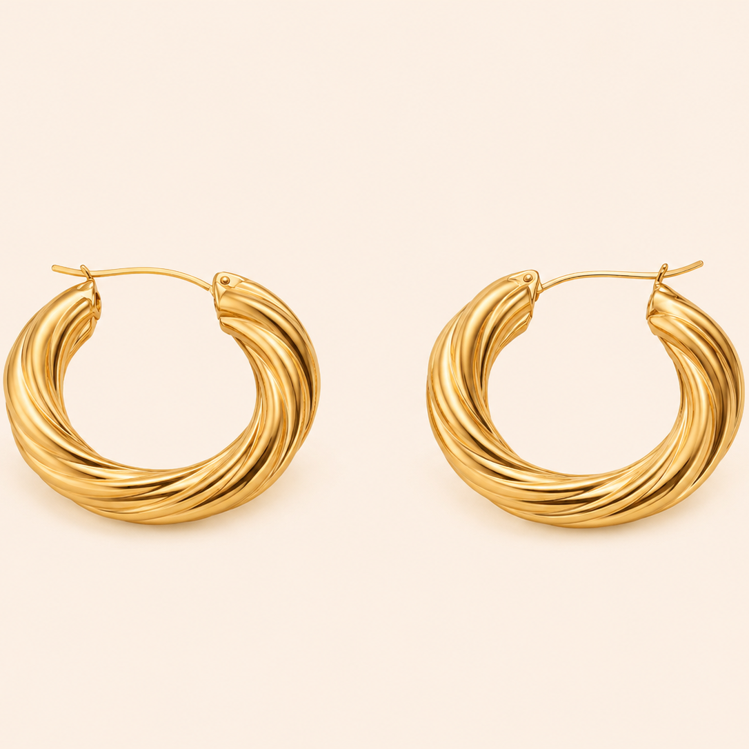 Orecchini Aurea - Placcato Oro 18K