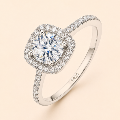 Anello Incanto - Argento925 Moissanite Premium