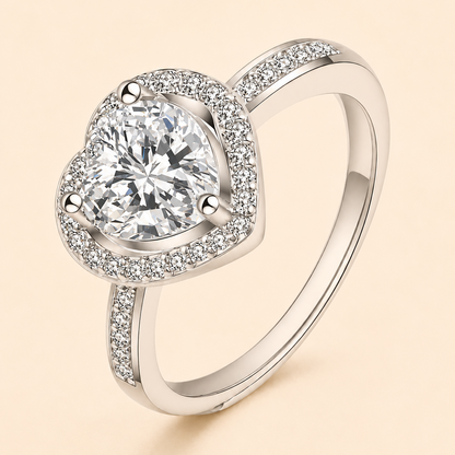 Anello Eternal – Placcato Oro 18K & Moissanite