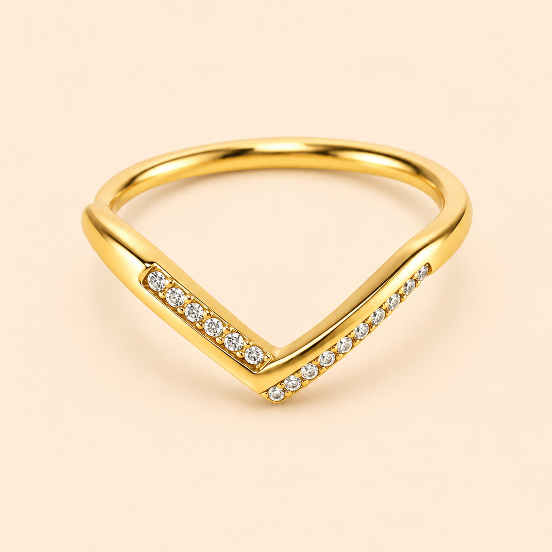 Anello Lumia - Placcato Oro 18K