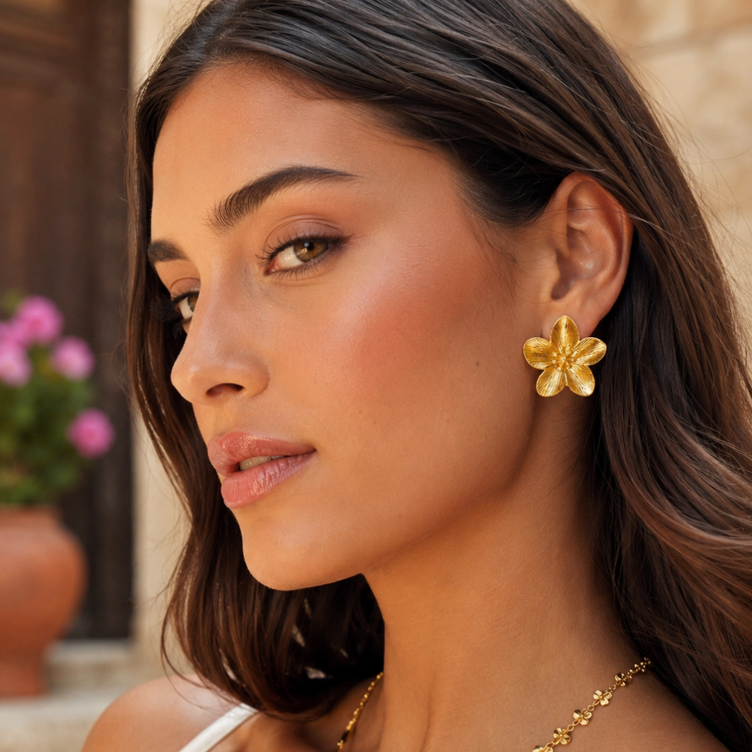 Orecchini Bloomèa - Placcato Oro 18K