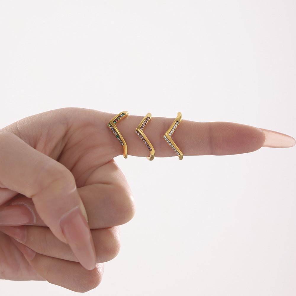 Anello Lumia - Placcato Oro 18K