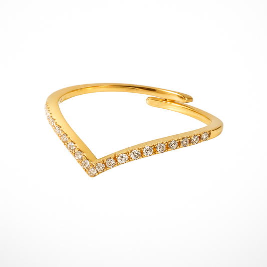 Anello Lumia - Placcato Oro 18K