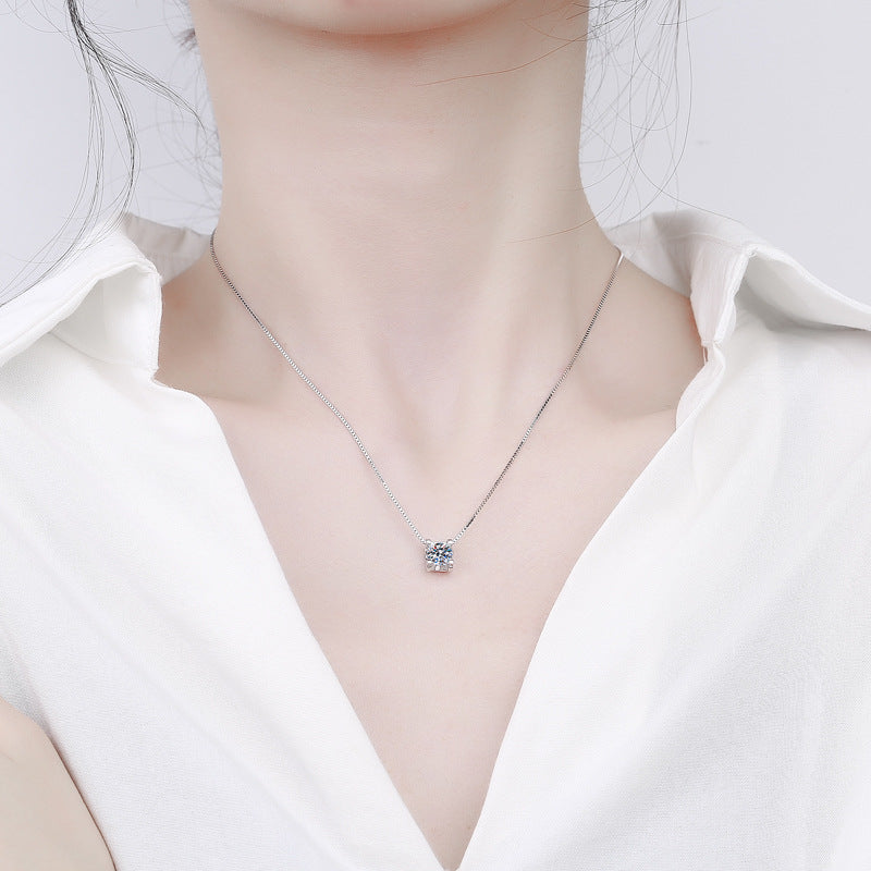 Collana Iconic – Argento 925 & Moissanite