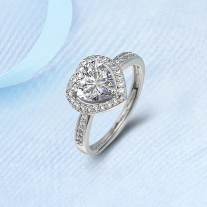 Anello Eternal – Argento 925 & Moissanite