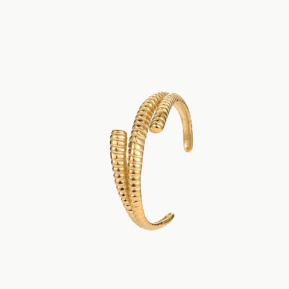 Bracciale Cobra - Placcata Oro 18K