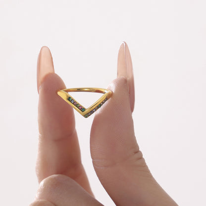 Anello Lumia - Placcato Oro 18K