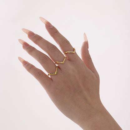 Anello Lumia - Placcato Oro 18K