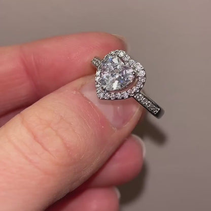 Anello Eternal – Placcato Oro 18K & Moissanite